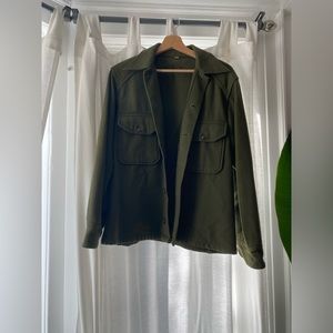 Vintage Wool Army Jacket